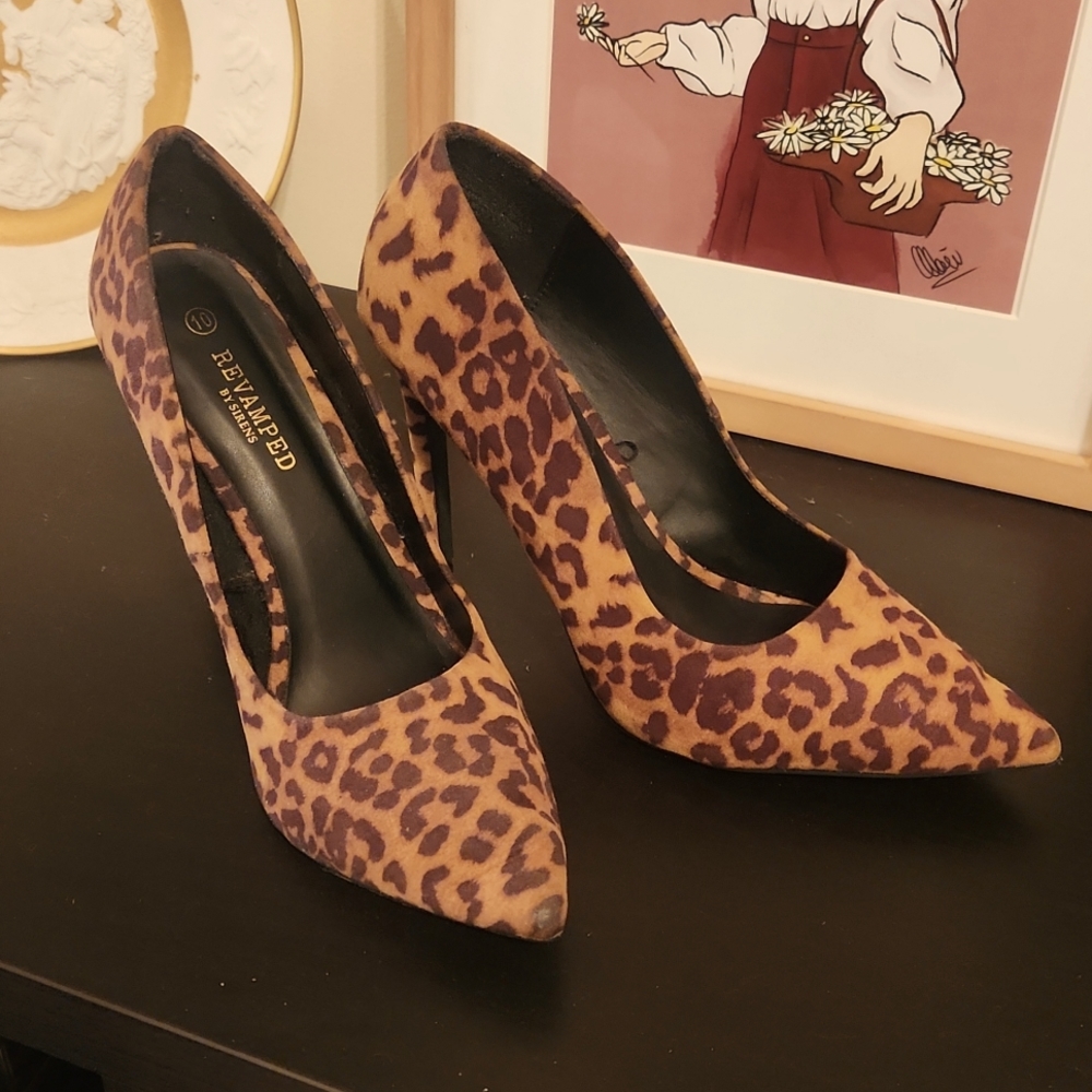 Leopard Heels By Sirens